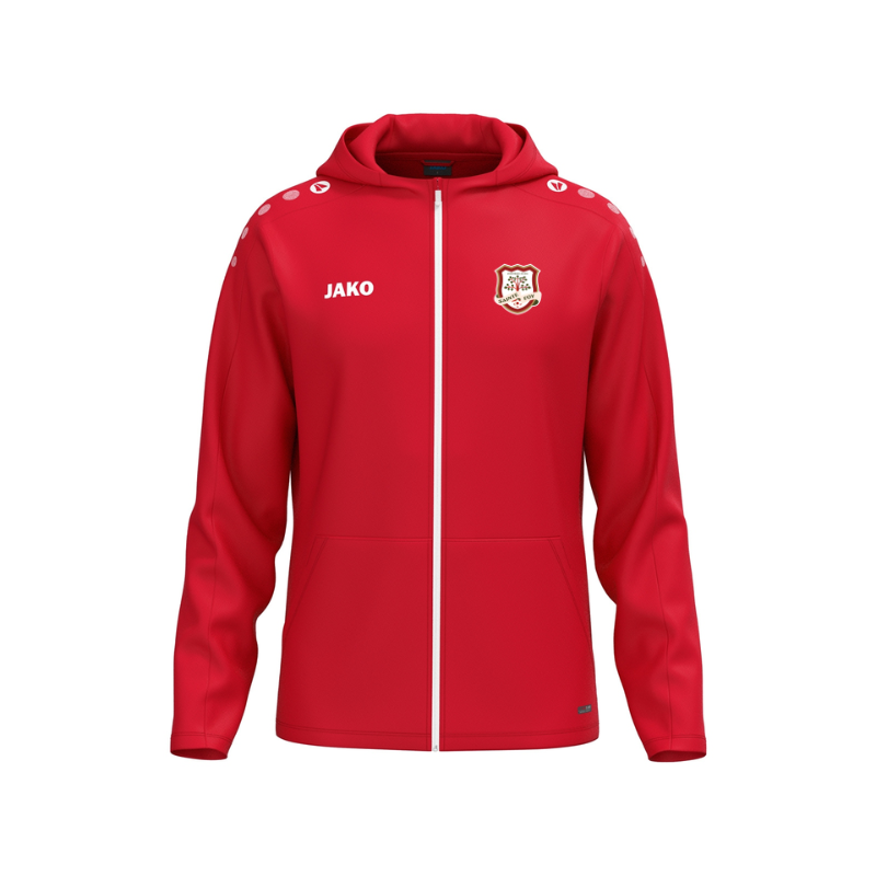 Veste capuche adulte rouge Jako One