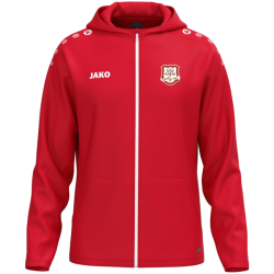 Veste capuche enfant rouge Jako One