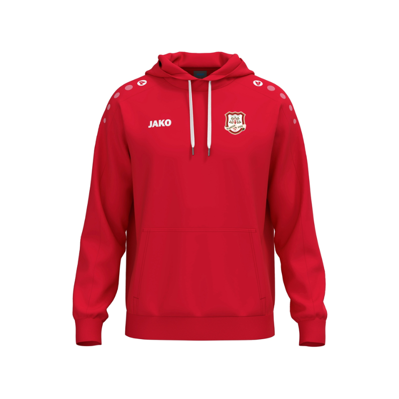 Sweat capuche adulte rouge Jako One