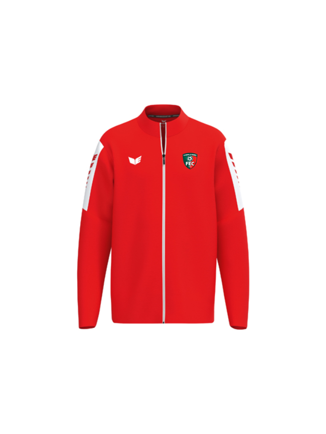 Veste adulte rouge Erima Intro