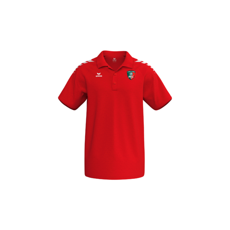 Polo adulte rouge Erima Cmpt Wings
