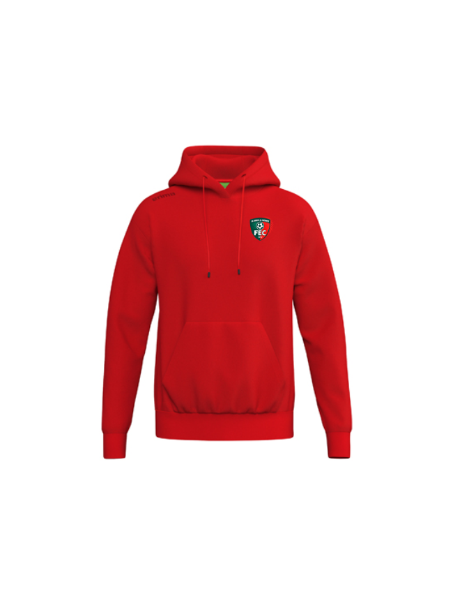 Sweat capuche enfant rouge Erima TS Hoody