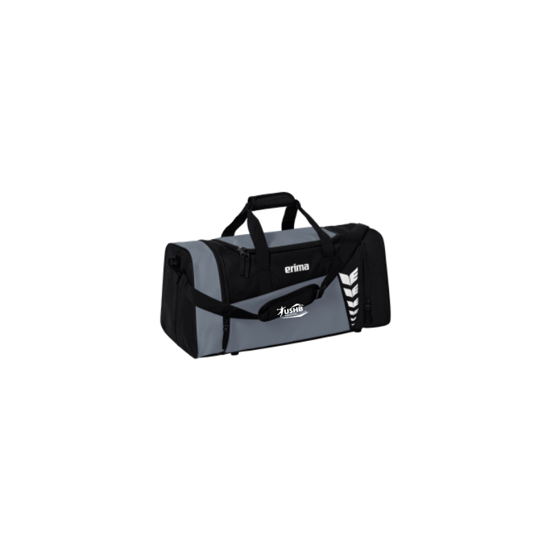 Sac de sport gris Erima Six Wings