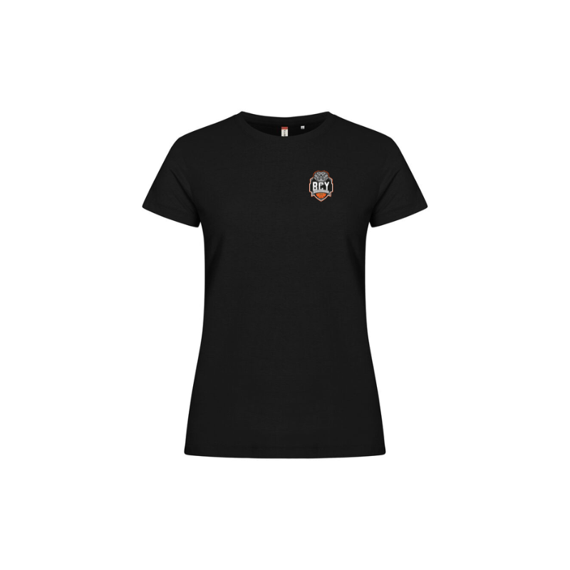 T-Shirt femme noir Clique Basic
