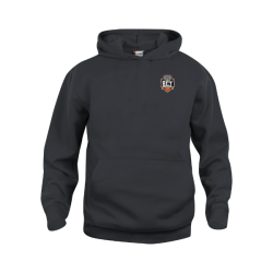 Sweat capuche enfant noir Clique Basic