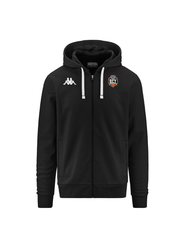 Veste adulte noir Kappa Banto
