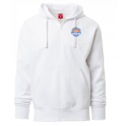Veste capuche zippée adulte blanc Payper Portland
