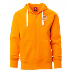 Veste capuche zippée adulte orange Payper Portland