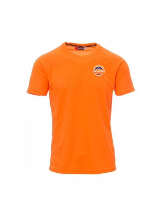 T-Shirt homme orange Payper Runner