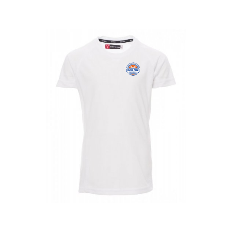 T-Shirt enfant blanc Payper Runner Kids