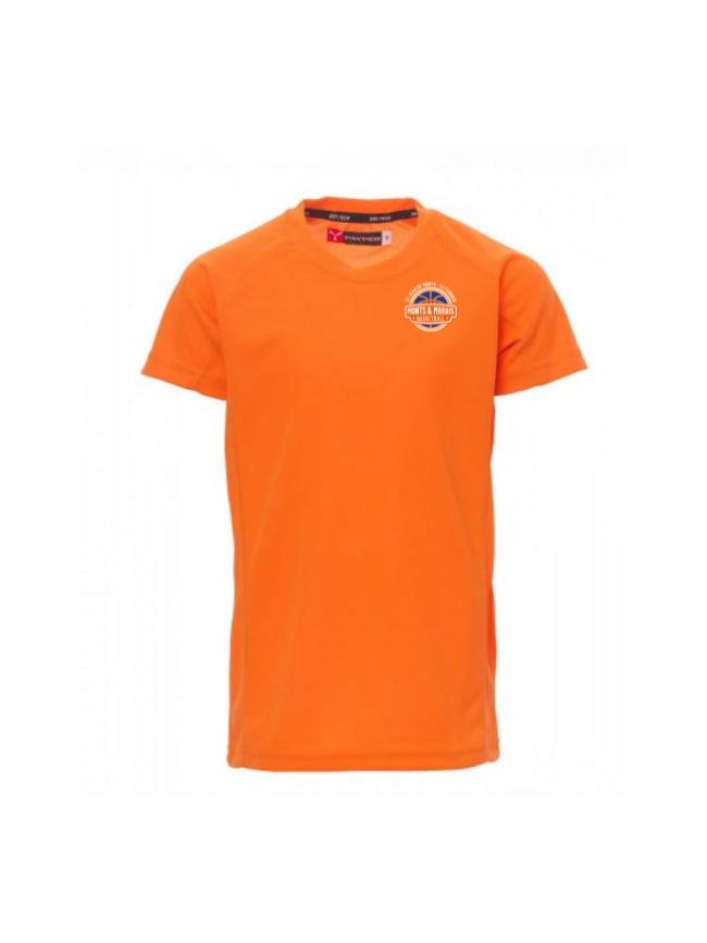 T-Shirt enfant orange Payper Runner Kids