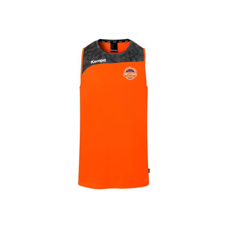 Débardeur adulte orange Kempa Athletics 29
