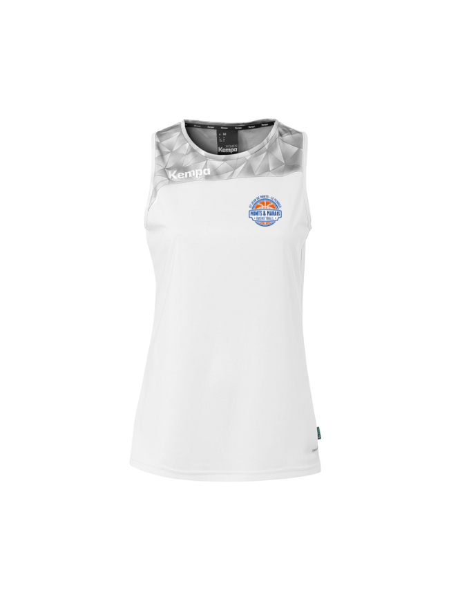 Débardeur femme blanc Kempa Athletics 29
