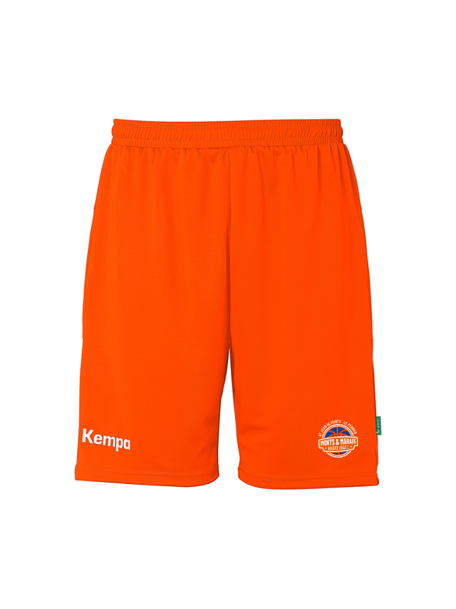 Short homme orange Kempa Performance Shorts