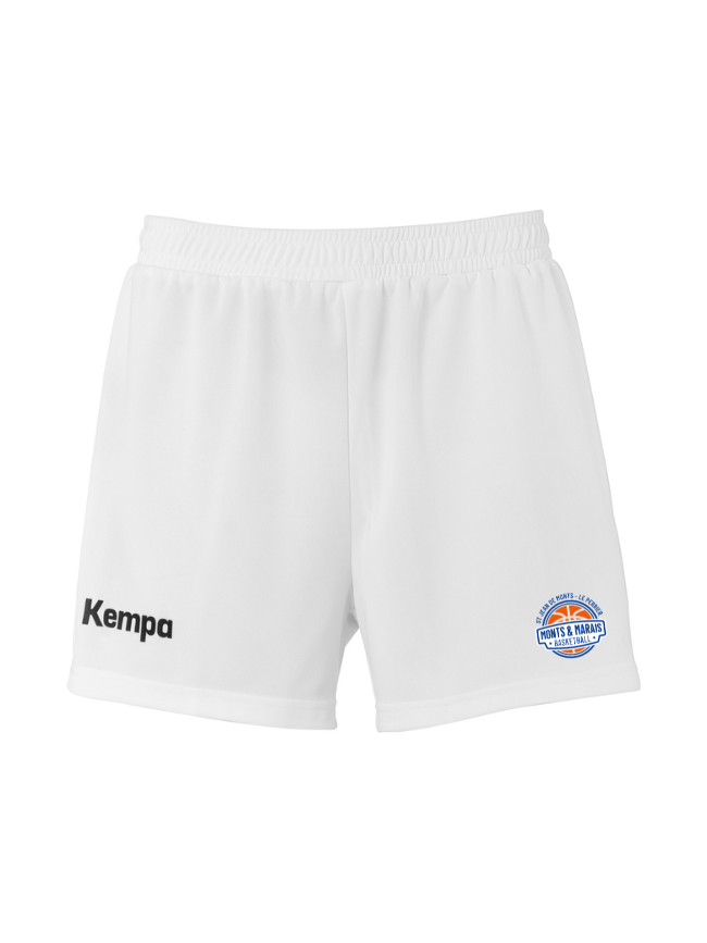 Short femme blanc Kempa Performance Shorts