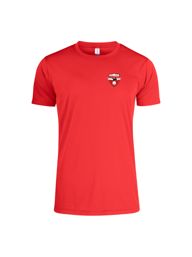 Maillot adulte rouge Clique Basic