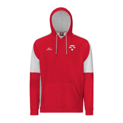 Sweat capuche rouge Eldera Naja