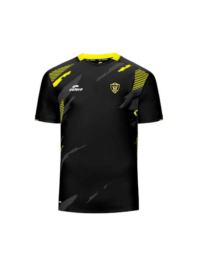 Maillot noir/jaune Eldera Fensif