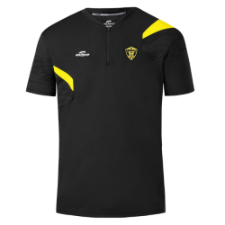 Polo noir/jaune Eldera E-Cône