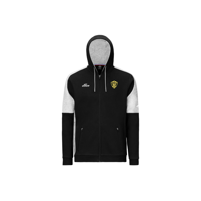 Veste capuche noir/gris Eldera Naja