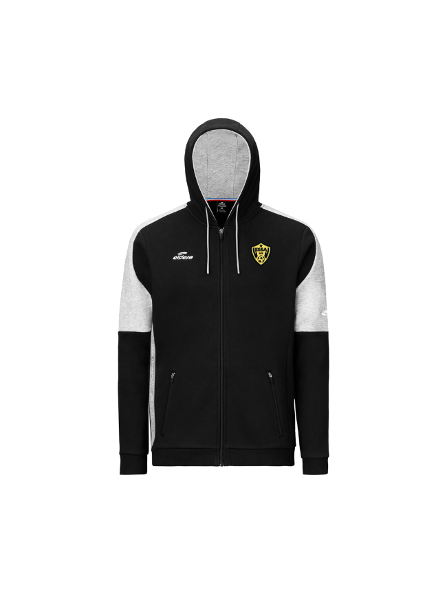 Veste capuche noir/gris Eldera Naja