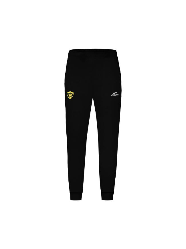 Pantalon coton noir Eldera Naja