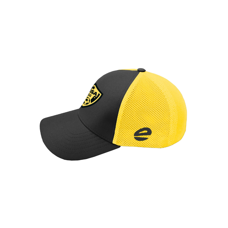 Casquette noir/jaune Eldera Trucker V2