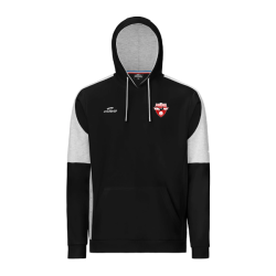 Sweat capuche noir Eldera Naja
