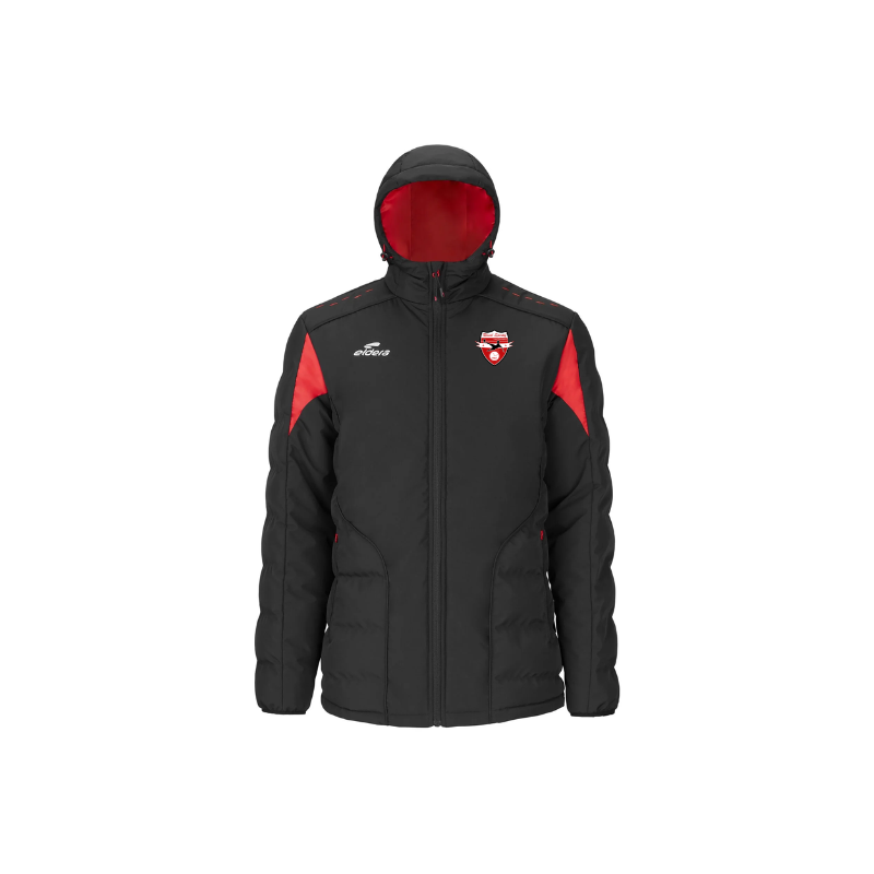 Parka noir/rouge Eldera Nigo