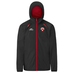 Coupe-vent noir/rouge Eldera Libeccio