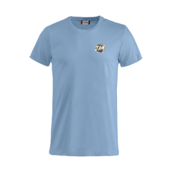 MOVEMBER T-Shirt enfant bleu Clique Basic