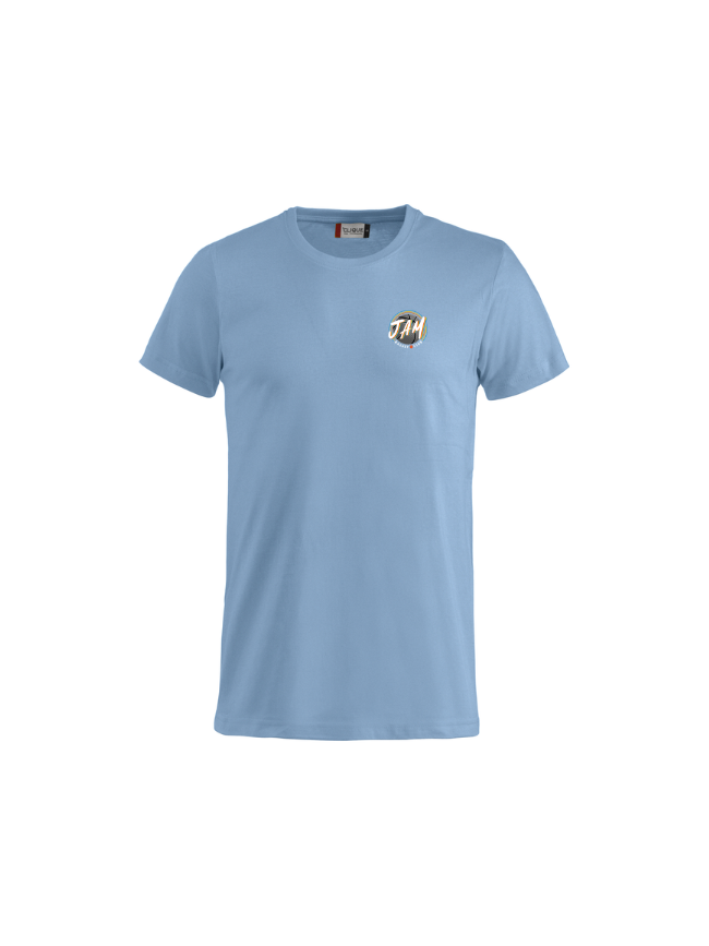 MOVEMBER T-Shirt adulte bleu Clique Basic