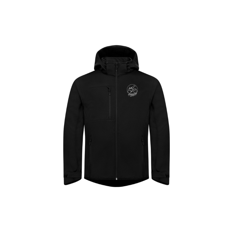 Softshell adulte noir Clique 2 in 1