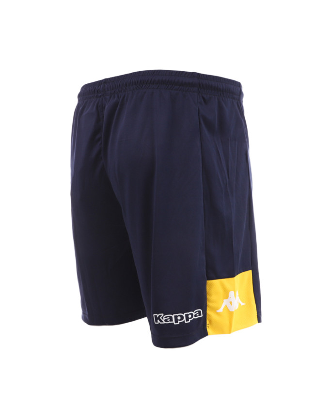 RCSHO short junior bleu marine et jaune