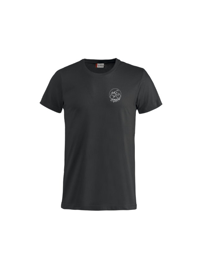 T-Shirt enfant noir Clique Basic