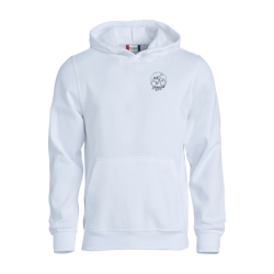 Sweat capuche enfant blanc Clique Basic