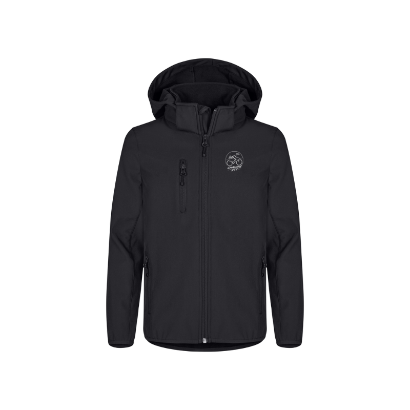 Softshell enfant noir Clique Classic