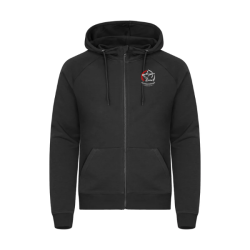 Veste zippée adulte noir Clique Miami