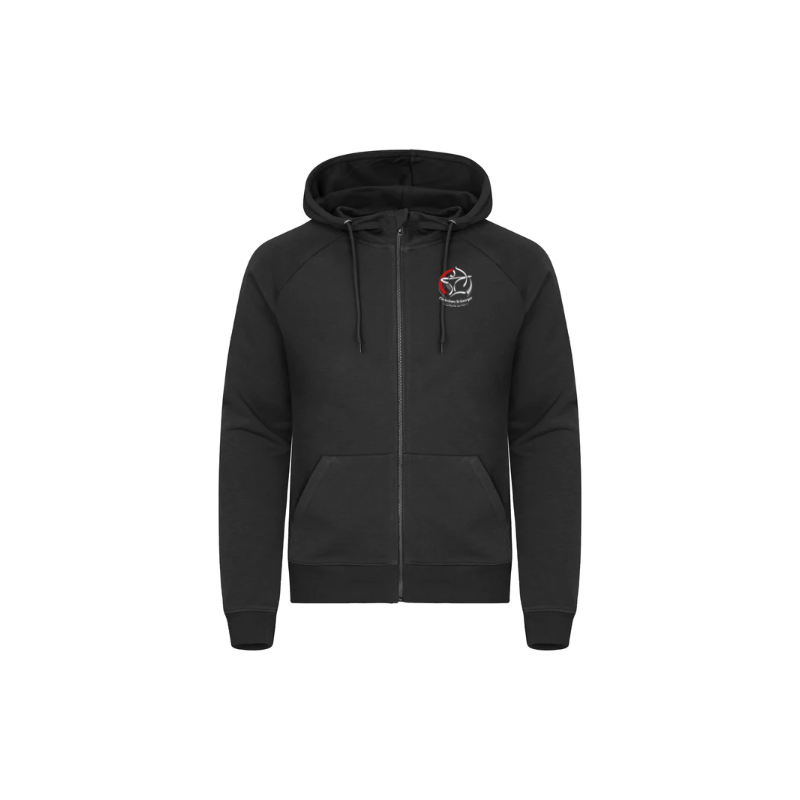 Veste zippée adulte noir Clique Miami