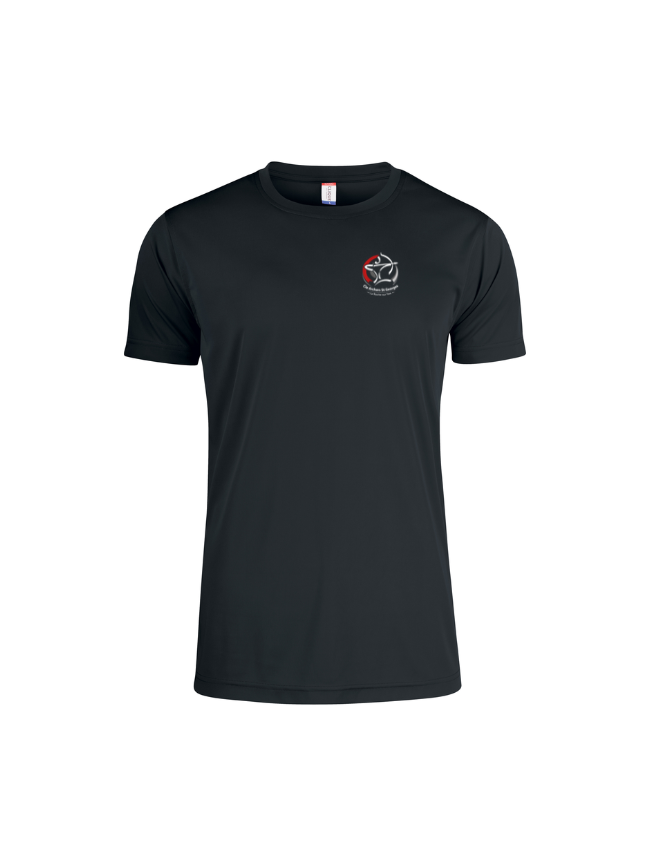 T-Shirt enfant noir Clique Active-T