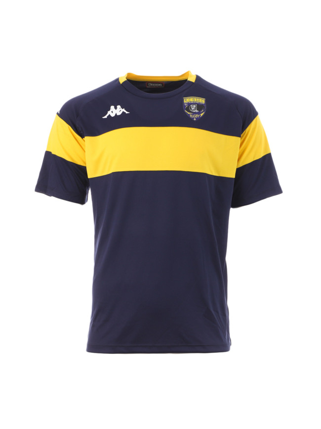 RCSHO maillot junior bleu marine et jaune