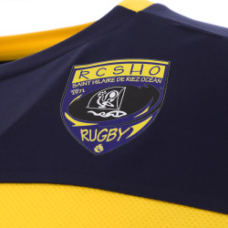 RCSHO maillot junior bleu marine et jaune