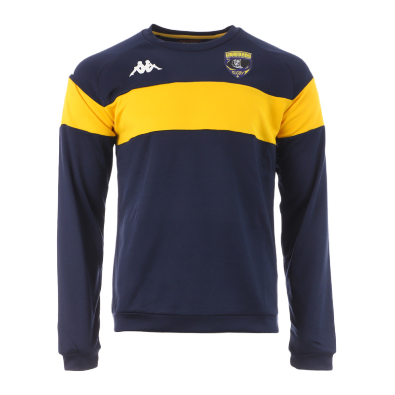 RCSHO sweat adulte bleu marine et jaune