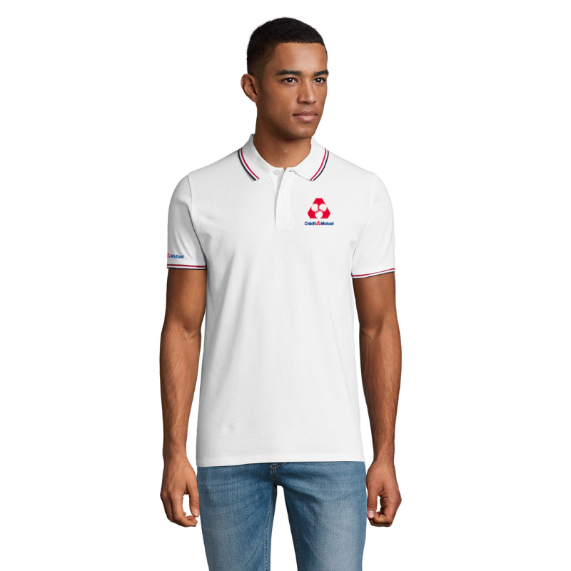 Polo homme crédit mutuel