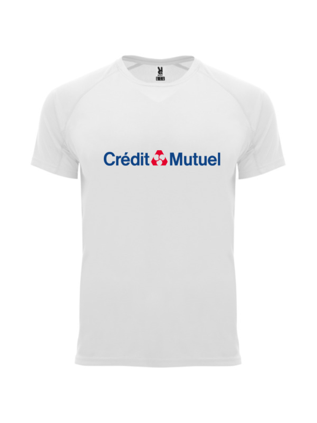 T-shirt de sport homme crédit mutuel