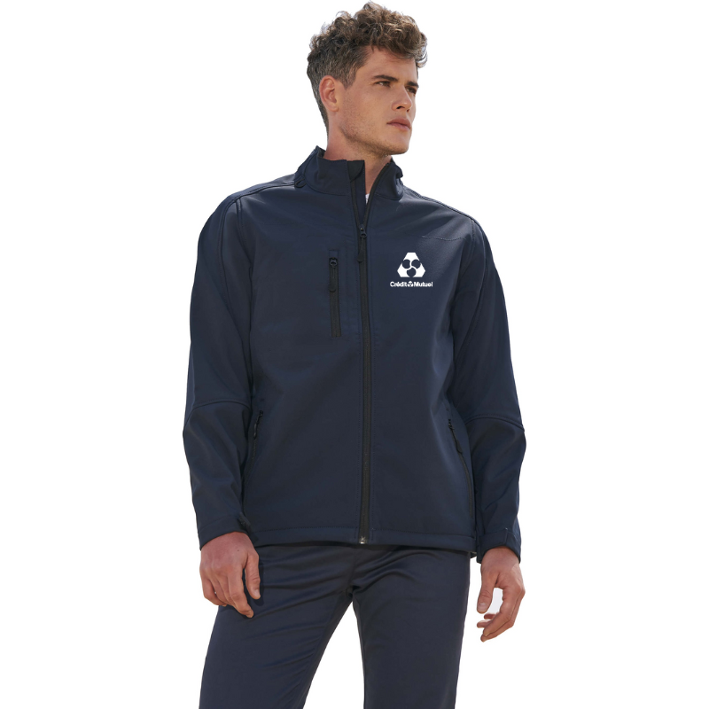 Softshell homme crédit mutuel