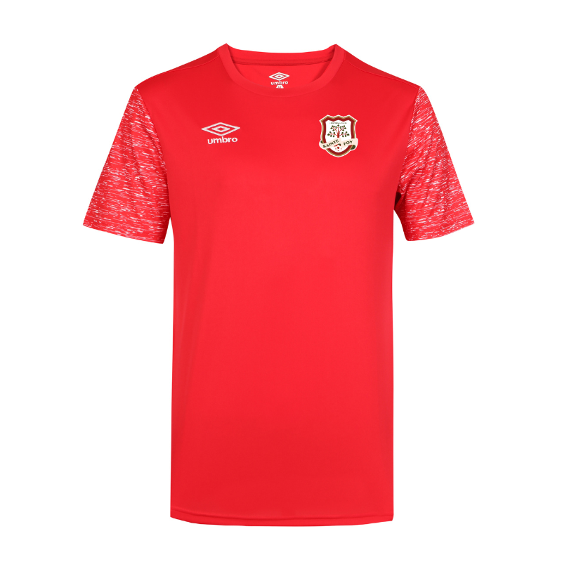 Maillot adulte rouge et blanc