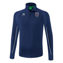 Veste 1/4 zip marine adulte Erima Liga Star