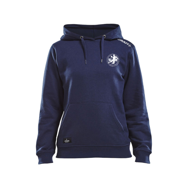 Sweat capuche femme marine Craft Community