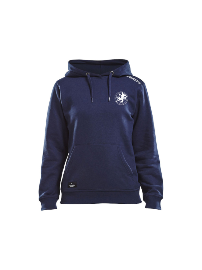 Sweat capuche femme marine Craft Community